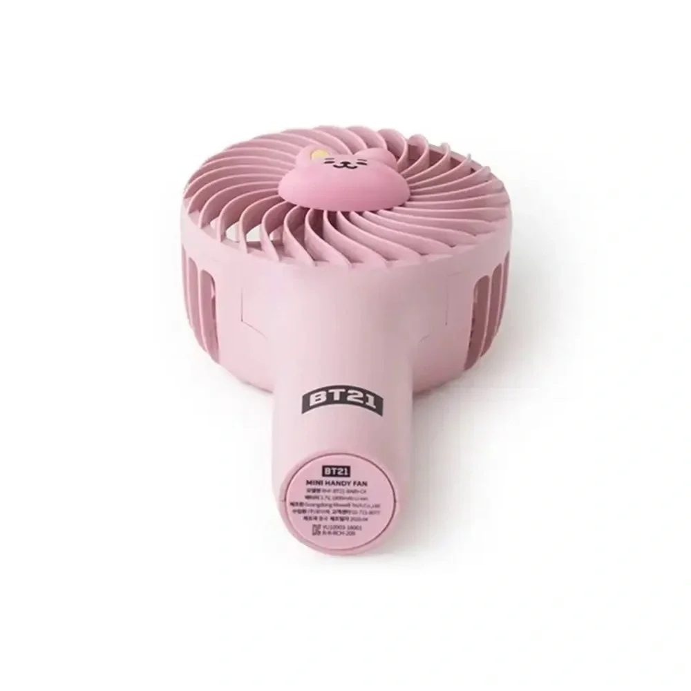 Official BT21 Cooky Mini Handy Hand-Held Rechargeable Fan with Wrist Strap - Picture 4 of 14